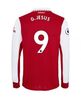Arsenal Gabriel Jesus #9 Heimtrikot 2022-23 Langarm
